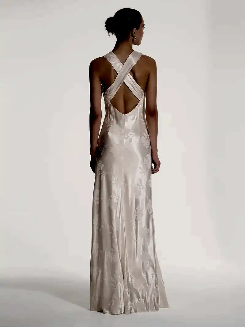 Kew Dress in Ivory