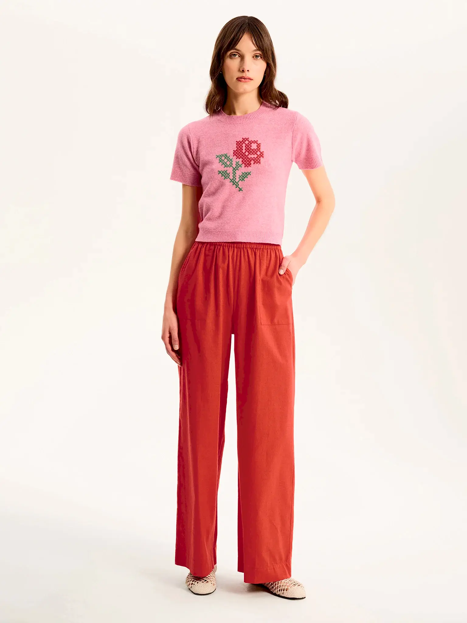Lexi Rose Top in Pink