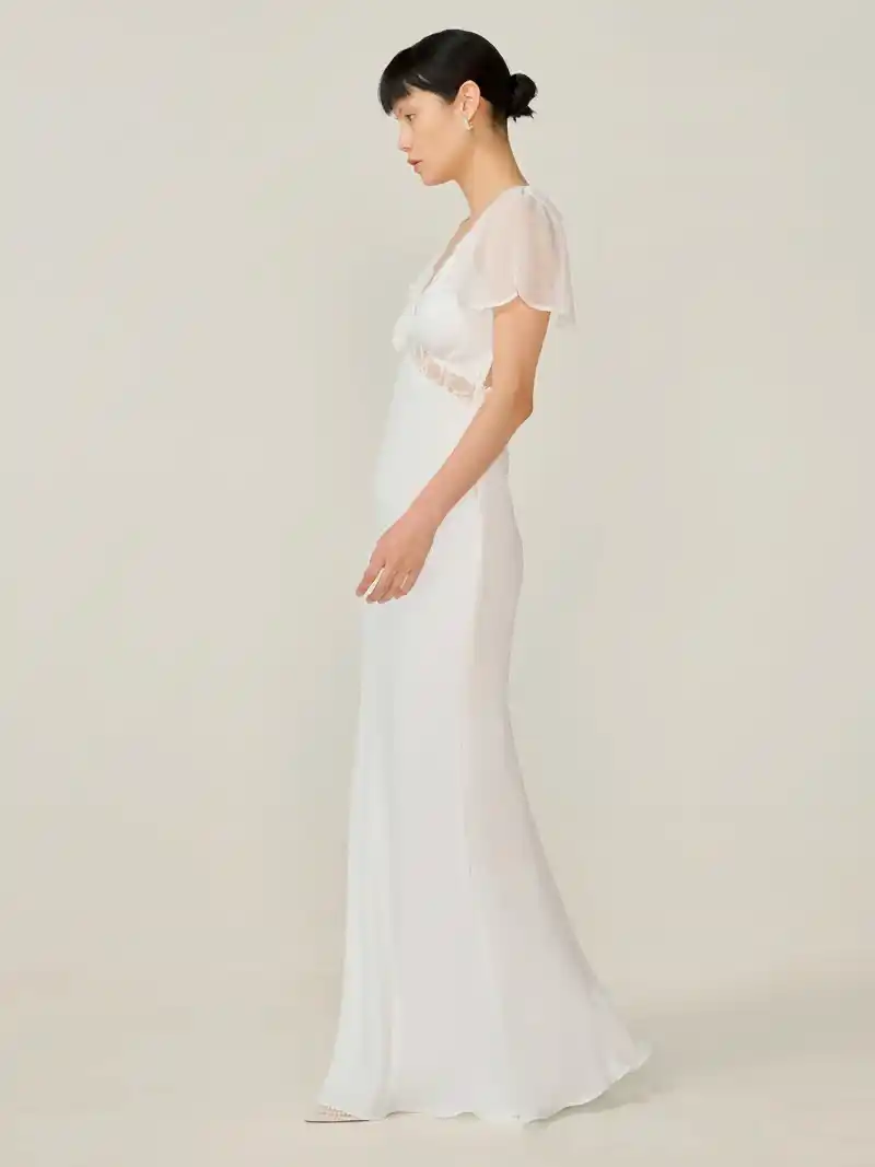 Meadow Dress in Ivory