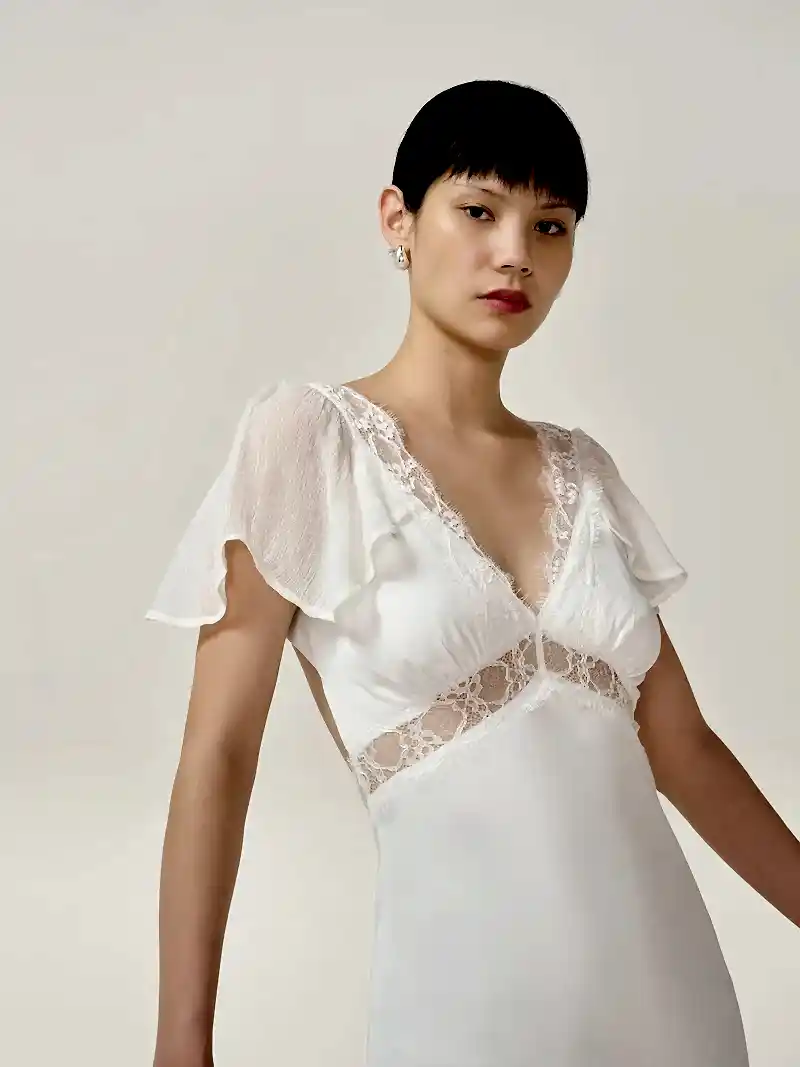 Meadow Dress in Ivory
