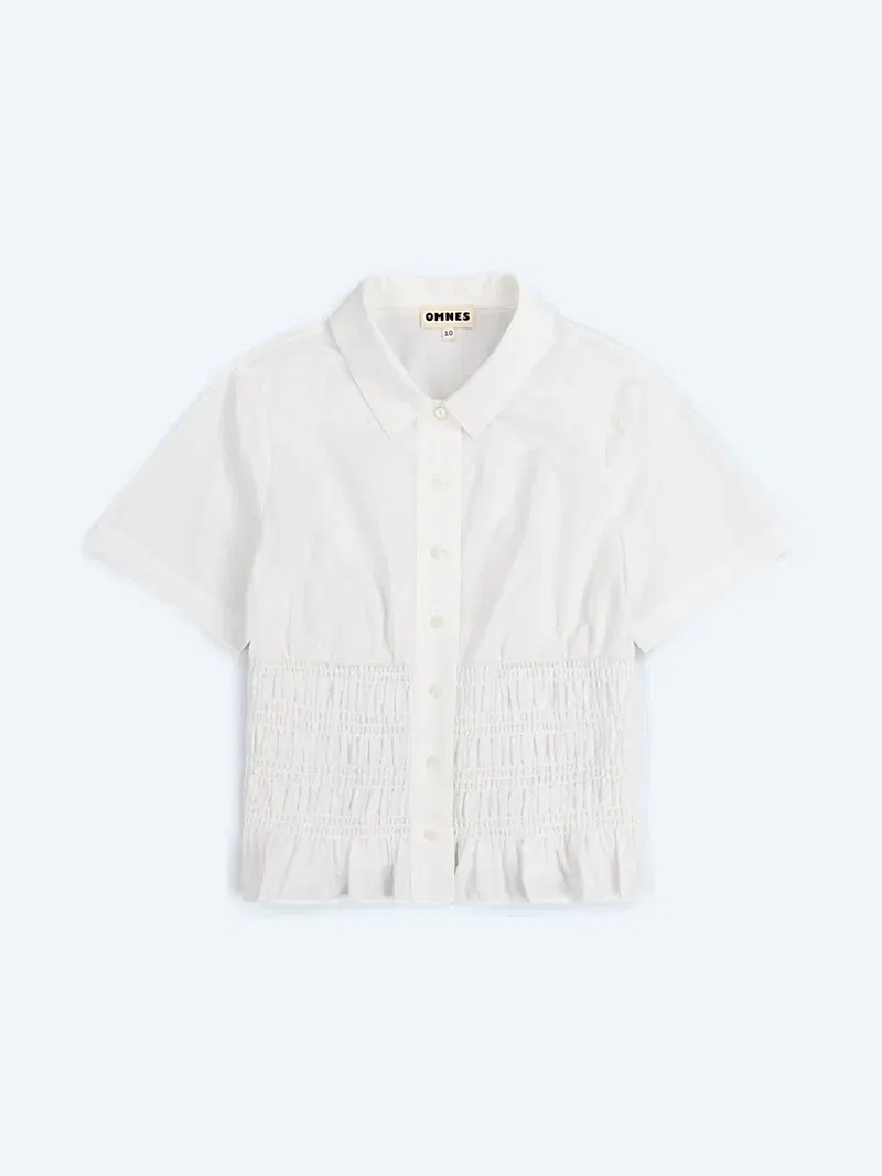 Merida Blouse in White