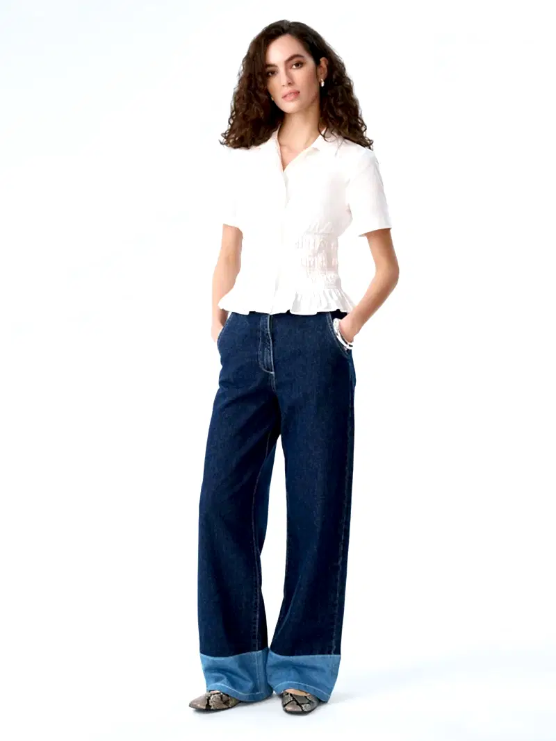 Merida Blouse in White