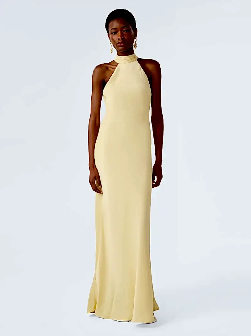 Milos Dress in Double Cream