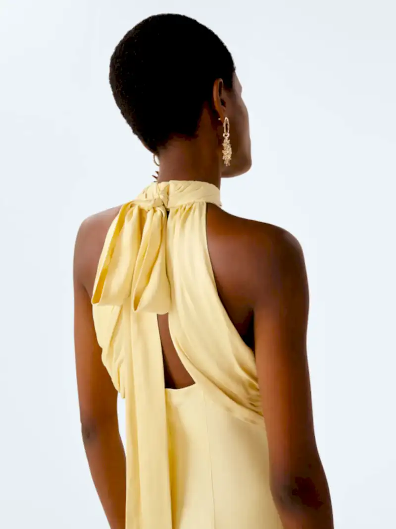 Milos Dress in Double Cream