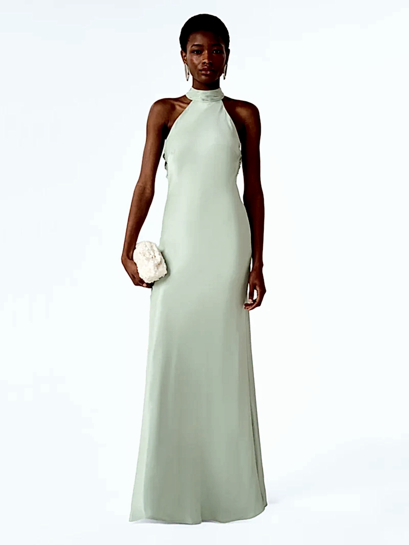 Milos Dress in Sage