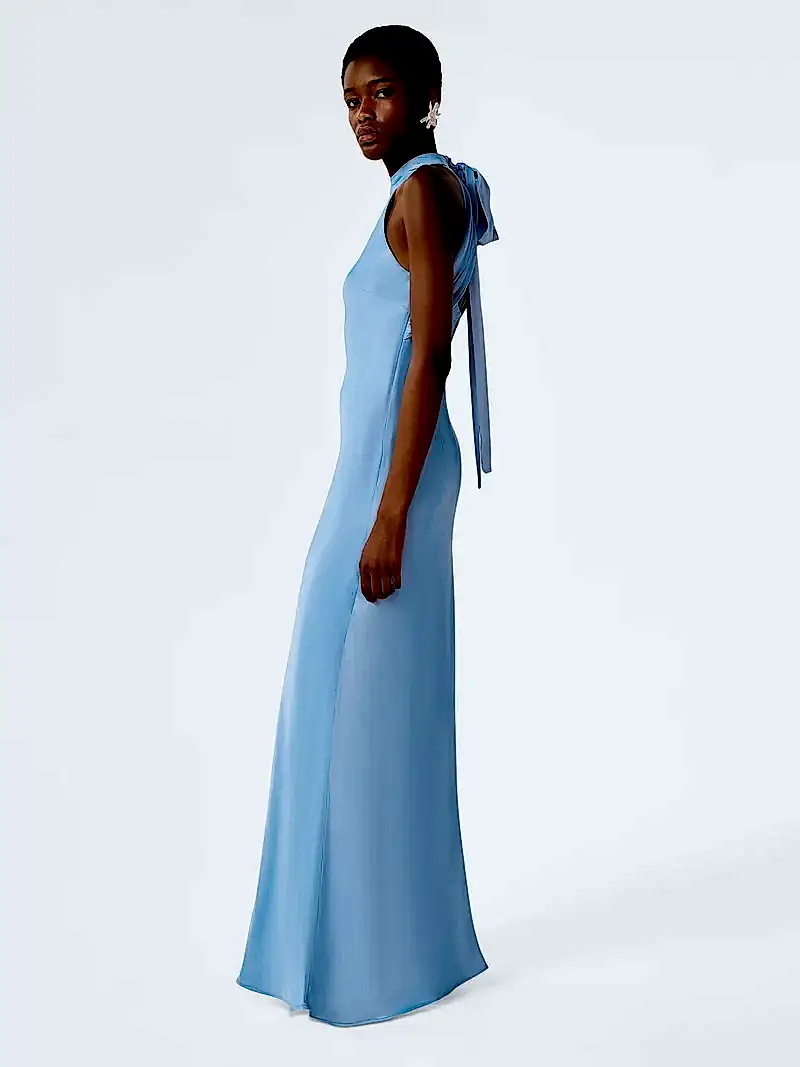 Milos Dress in Vista Blue
