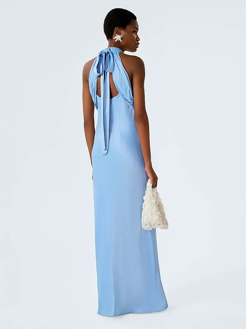 Milos Dress in Vista Blue