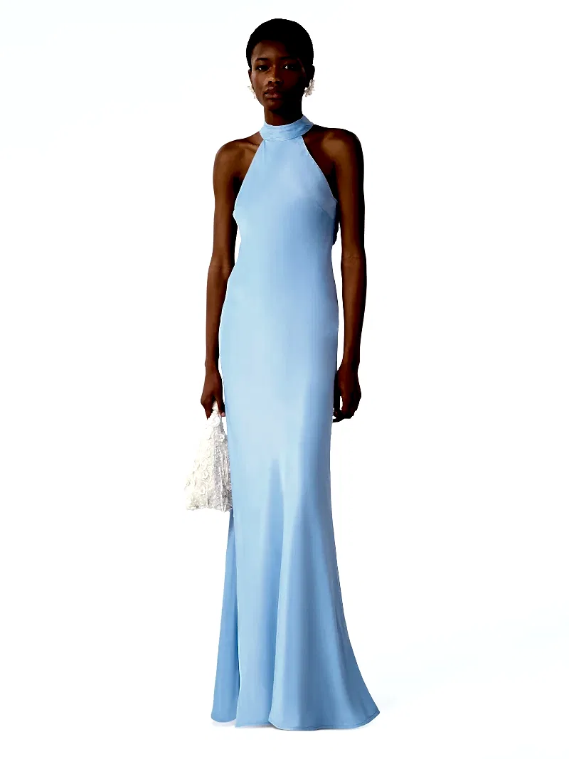 Milos Dress in Vista Blue