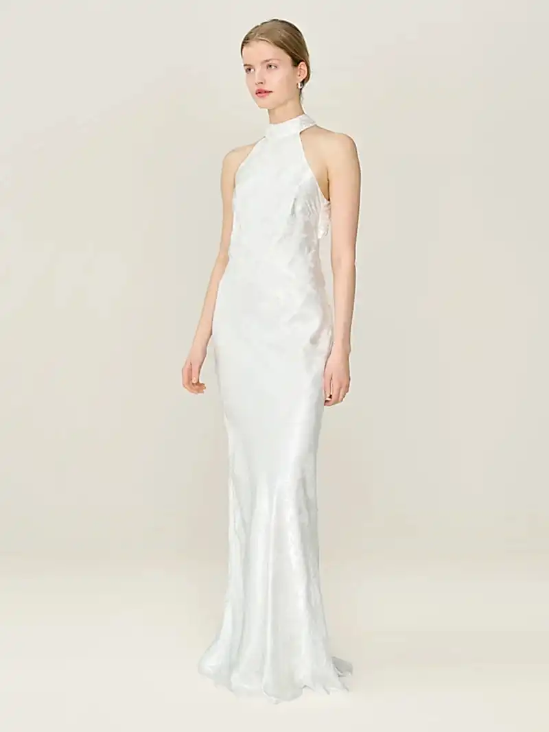 Milos Dress in Ivory