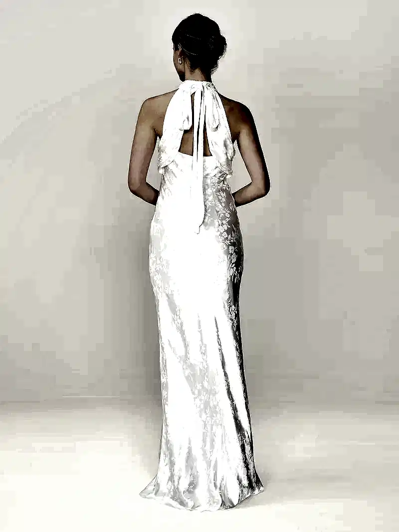 Milos Dress in Ivory