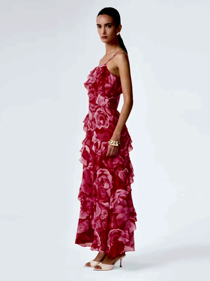 Missy Dress in Photographic Floral