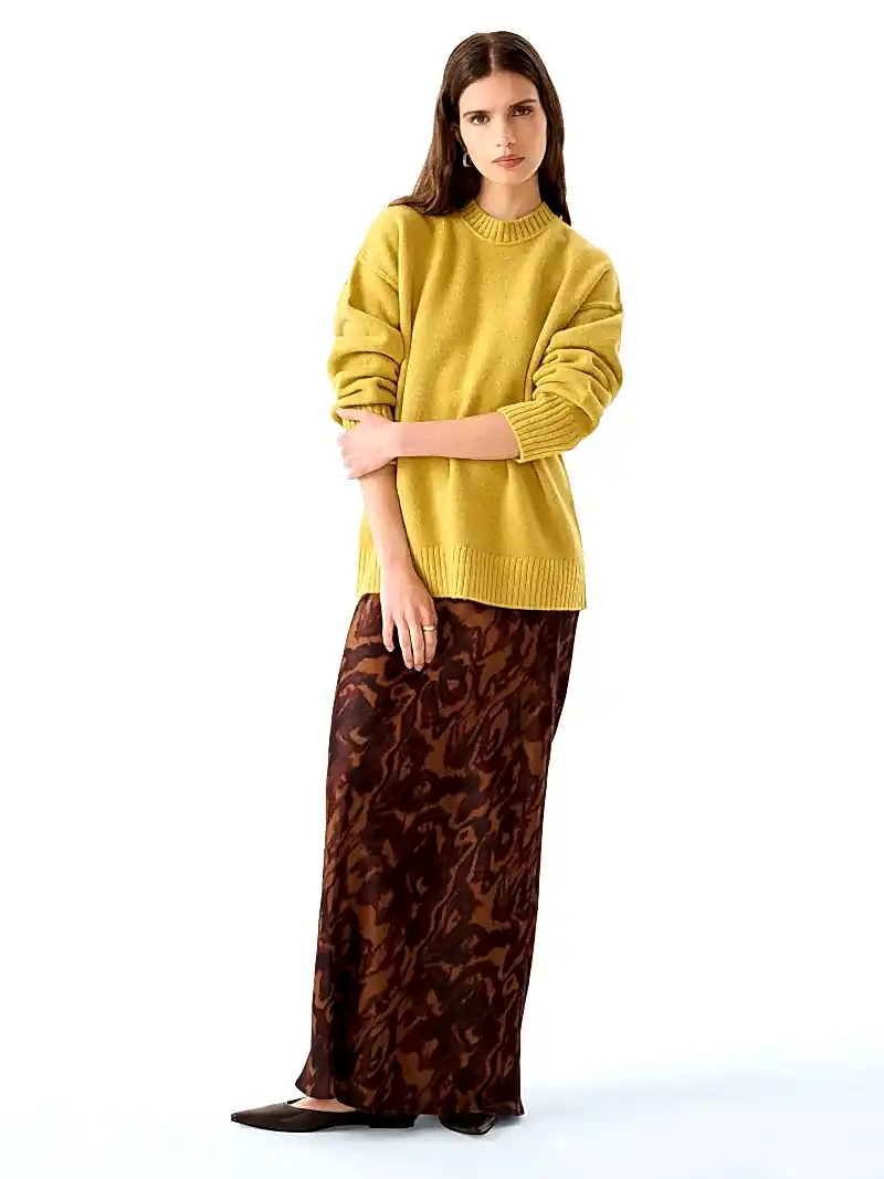 Clementine Jumper in Chartreuse