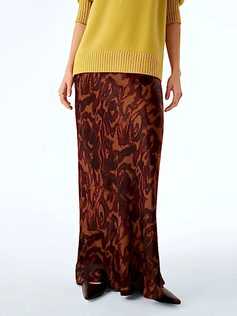 Monty Skirt in Woodgrain