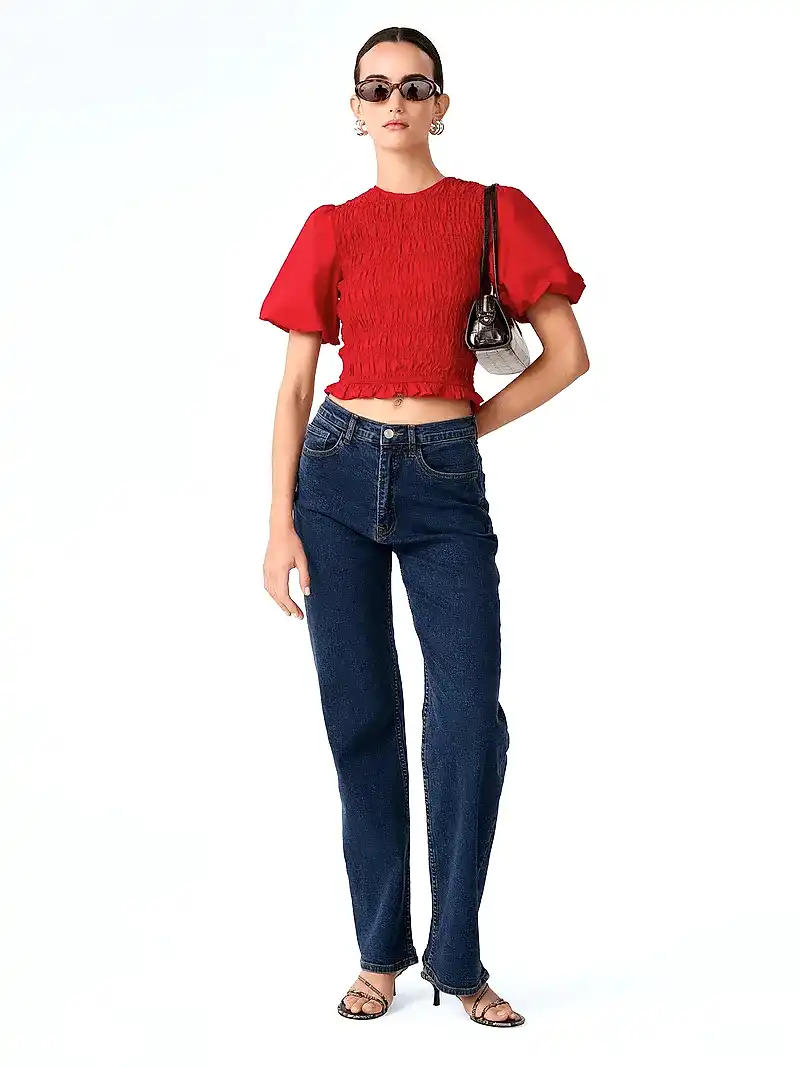 Nicolla Top in Barbados Cherry