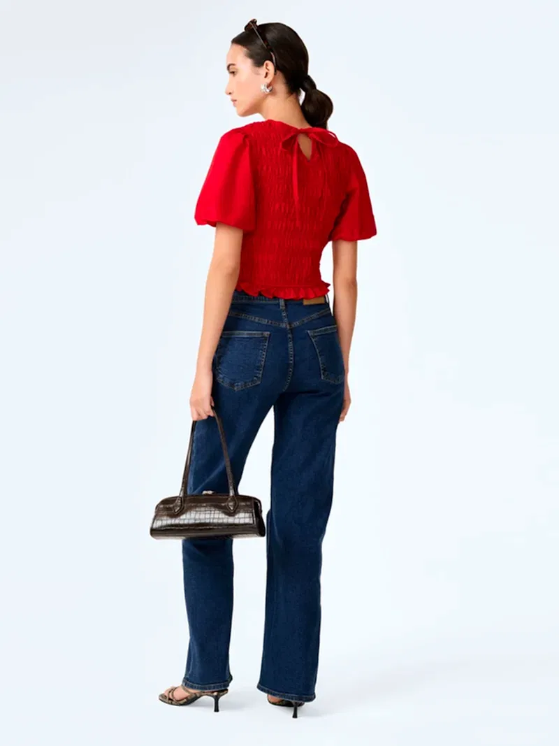 Nicolla Top in Barbados Cherry