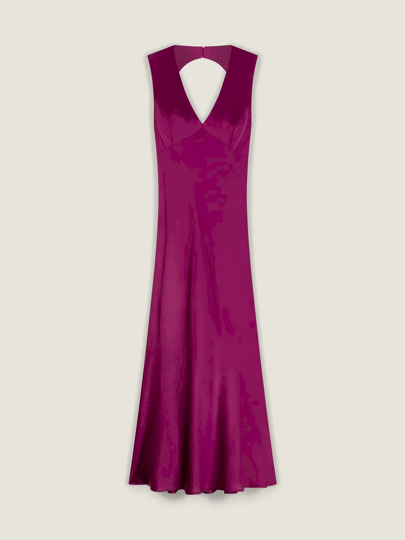 Nova Dress in Magenta