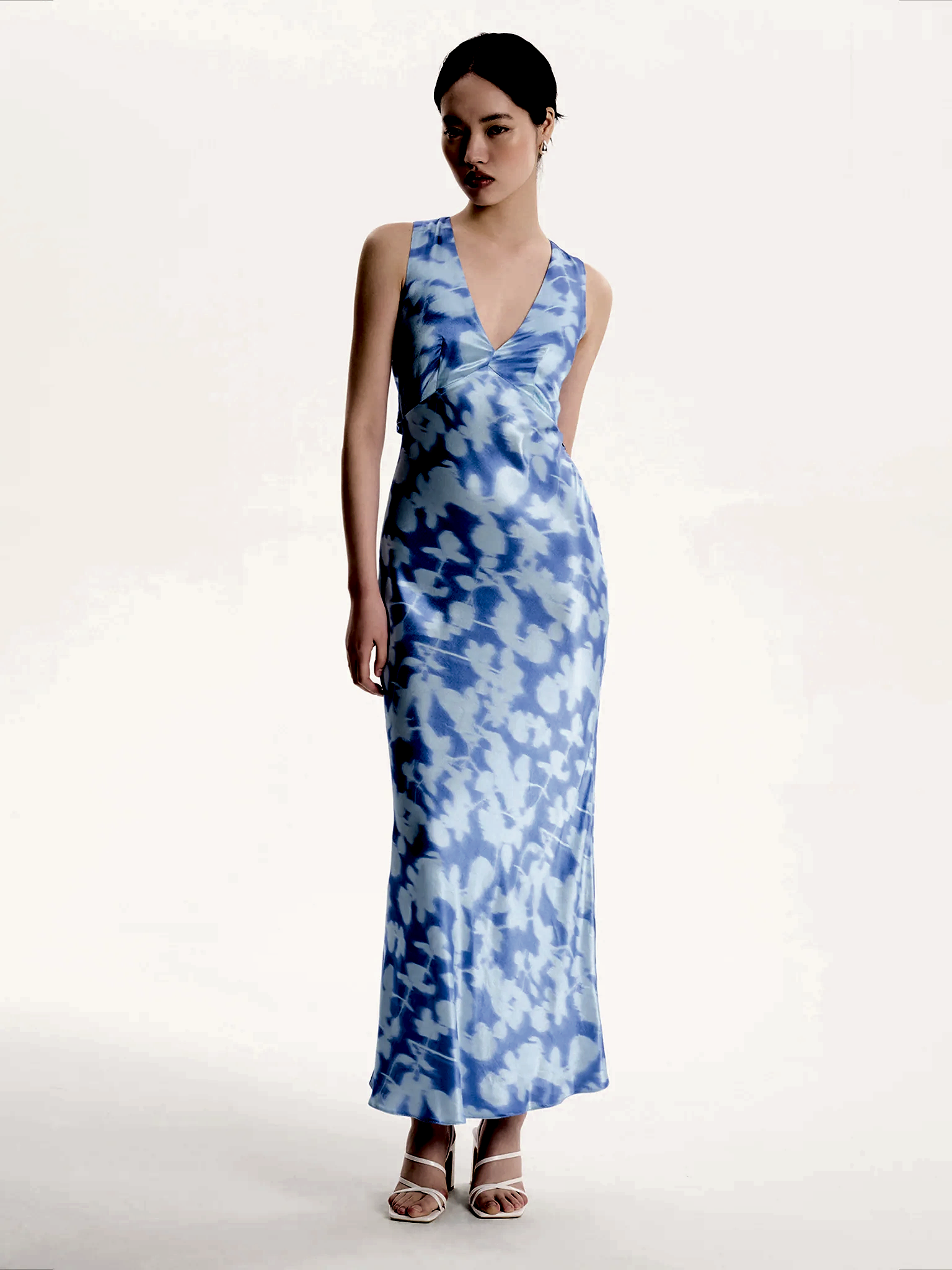 Nova Dress in Blurred Floral