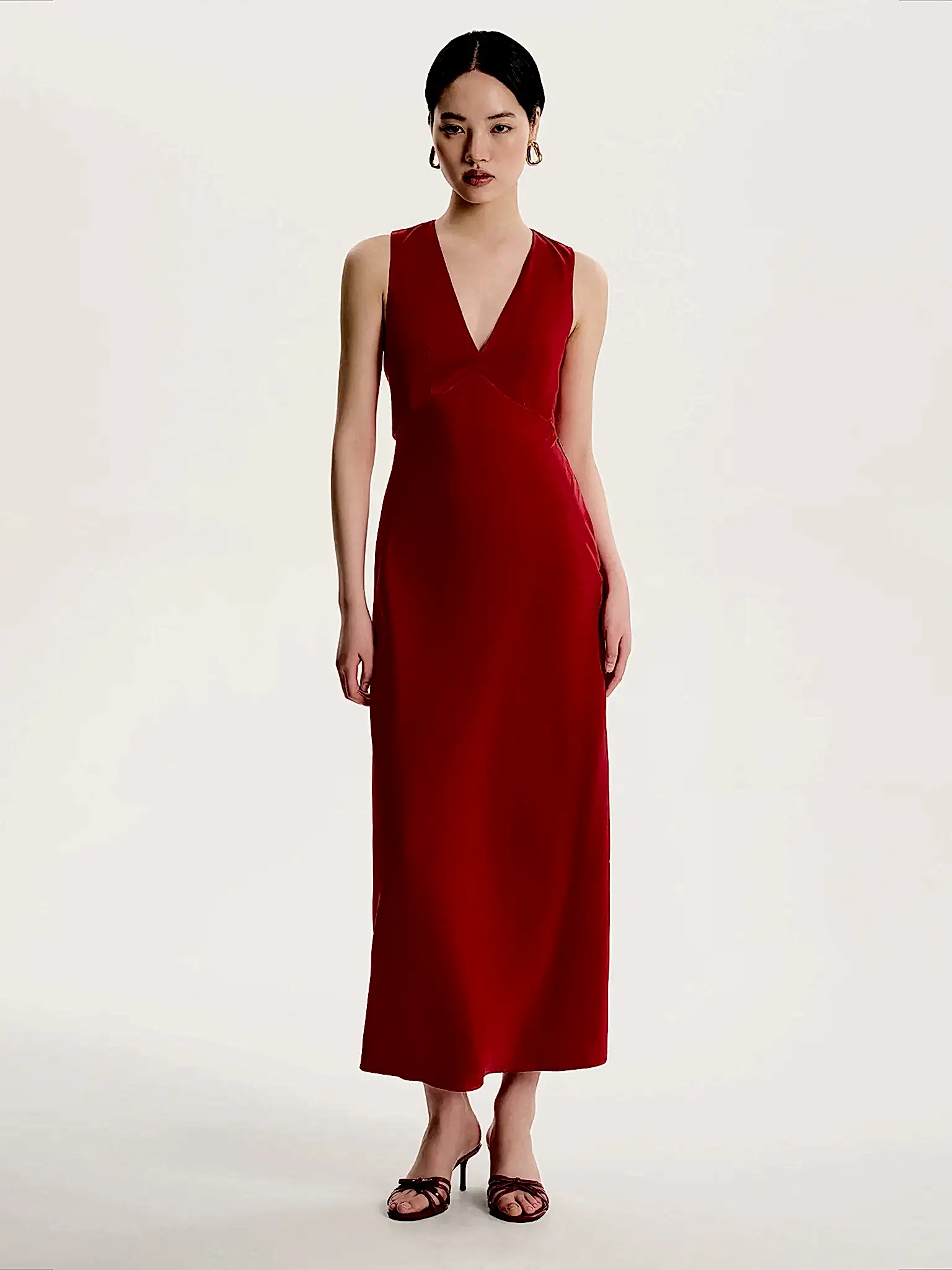 Nova Dress in Barbados Cherry
