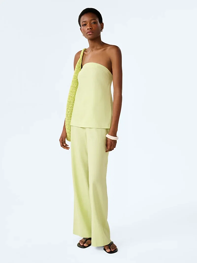 Birch Trouser in Shaddow Lime