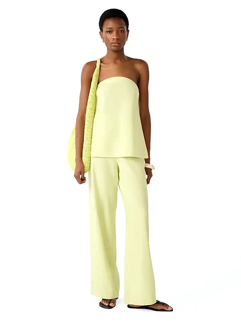 Birch Trouser in Shaddow Lime