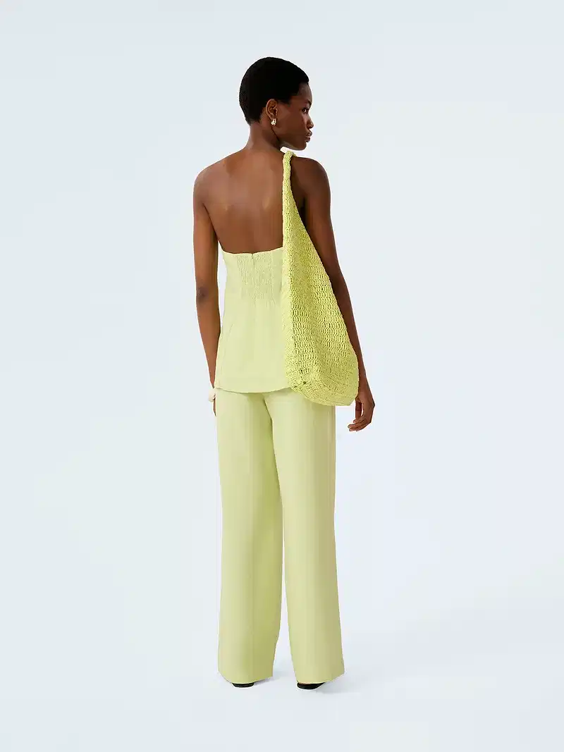 Birch Trouser in Shaddow Lime