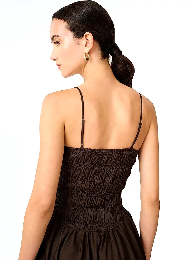 Paulina Dress in Chocolate