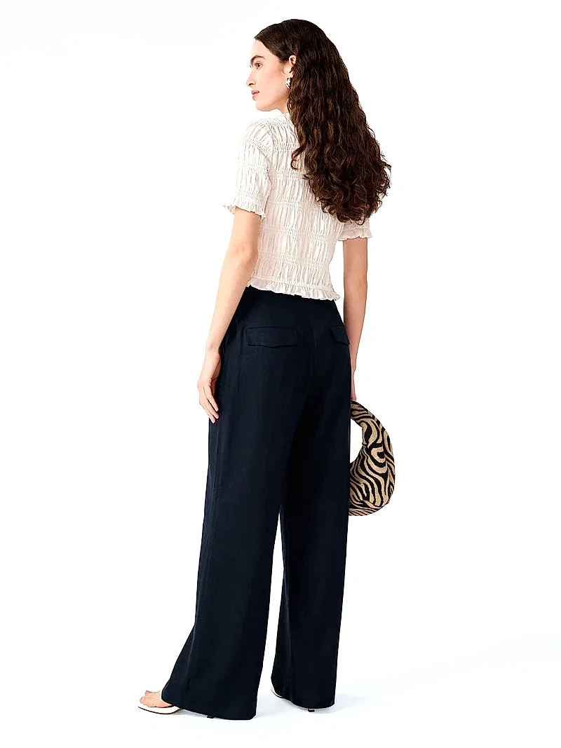 Pearl Trouser in Navy