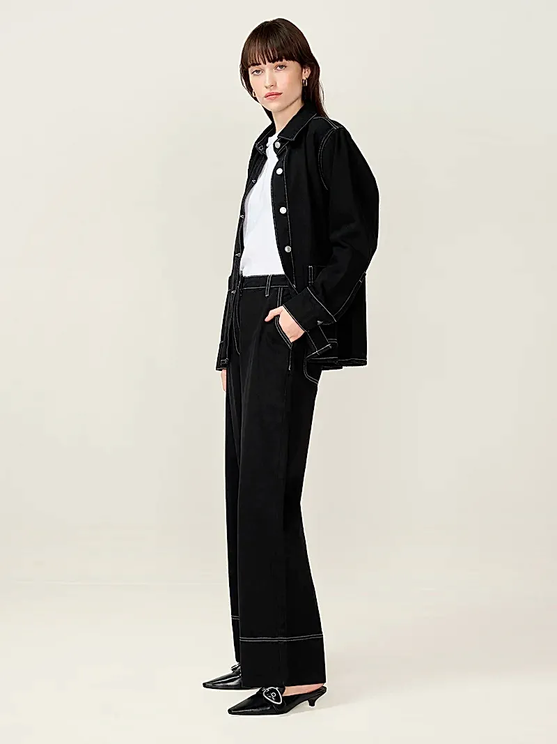 Portland Jean in Black
