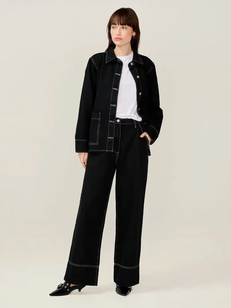Portland Jean in Black