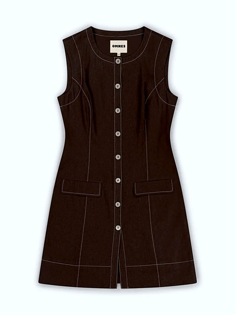 Raphi Dress in Chocolate