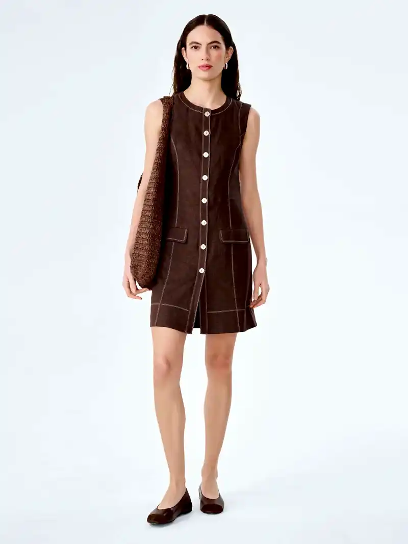 Raphi Dress in Chocolate