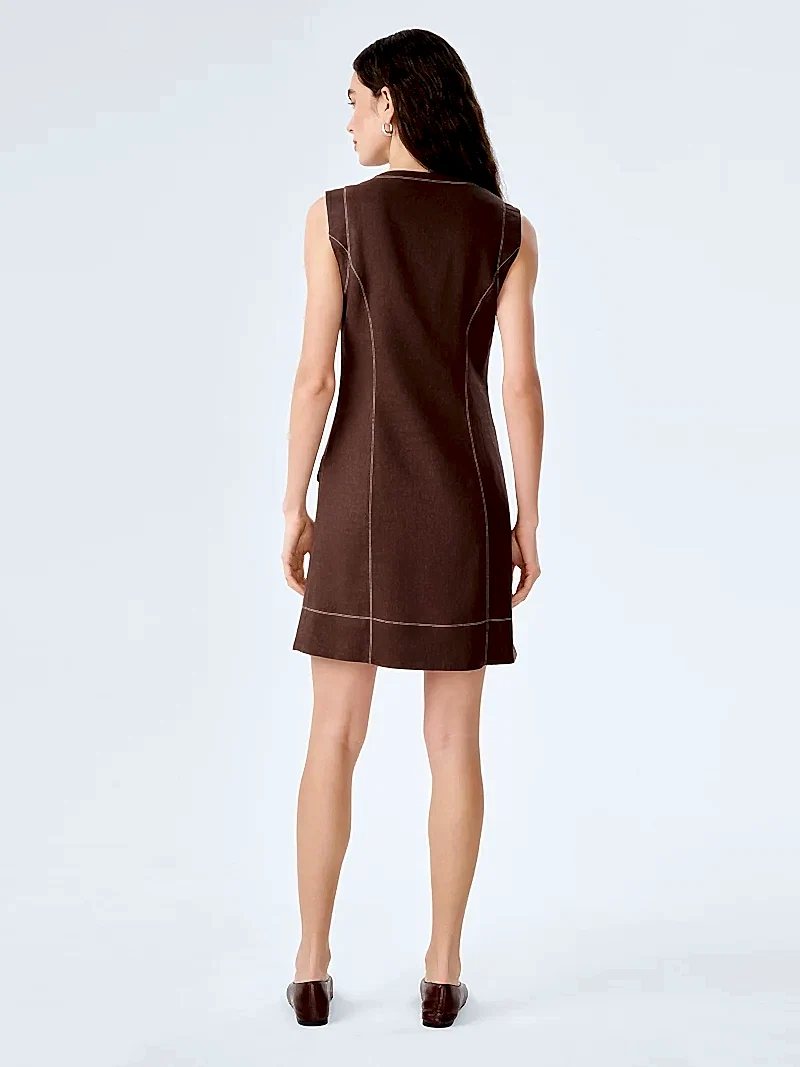 Raphi Dress in Chocolate