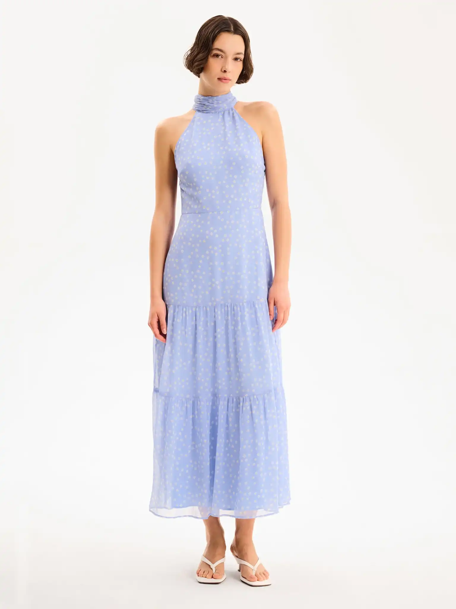 Romeo Dress in Light Blue
