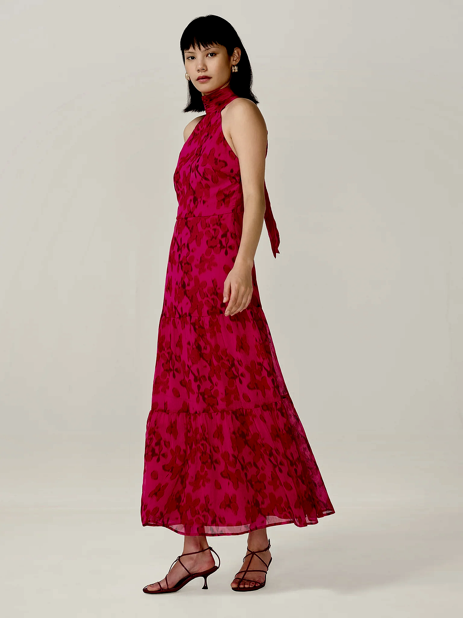 Romeo Dress in Hazy Petal Print