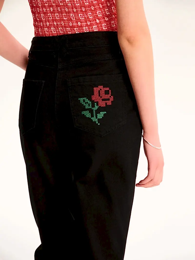 Sarah Jane Jean in Black