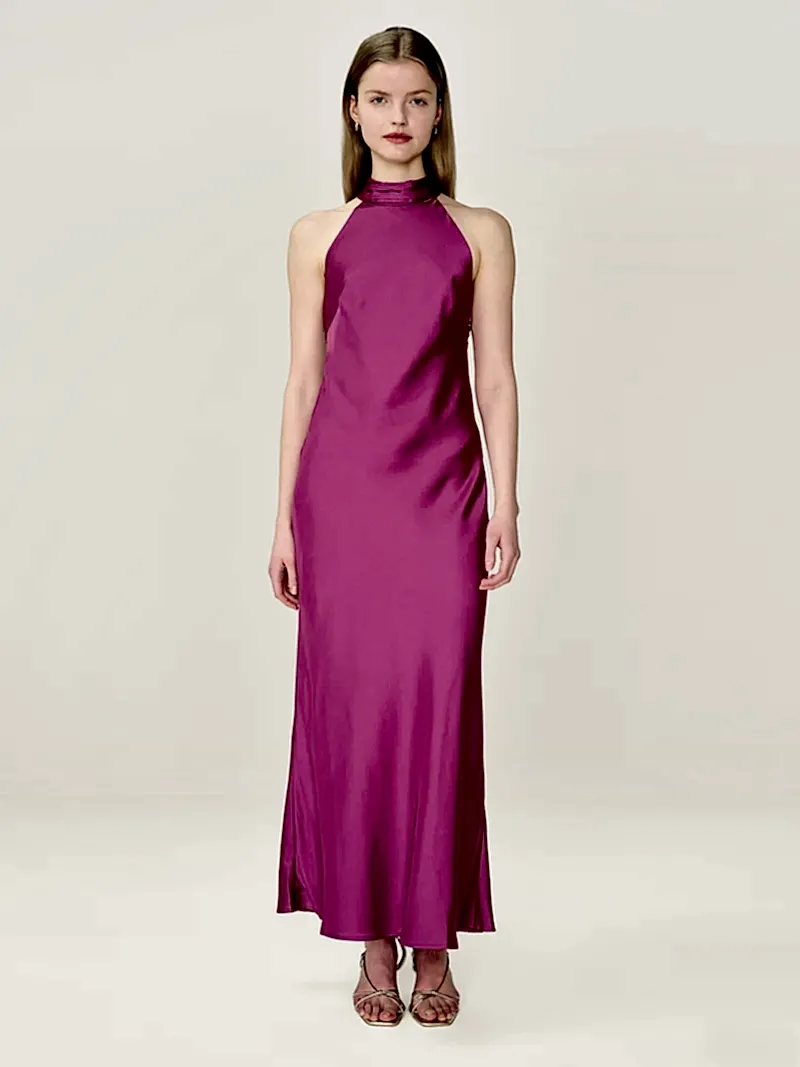 Seychelles Dress in Magenta