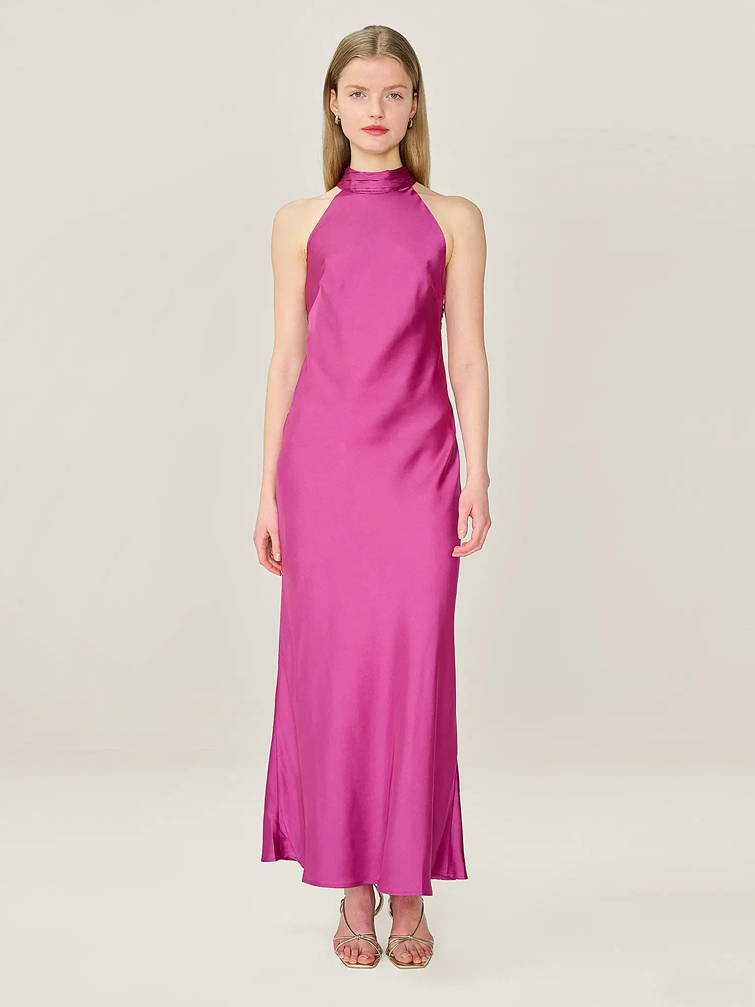 Seychelles Dress in Magenta