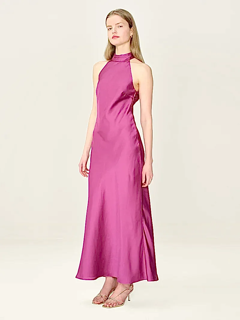 Seychelles Dress in Magenta