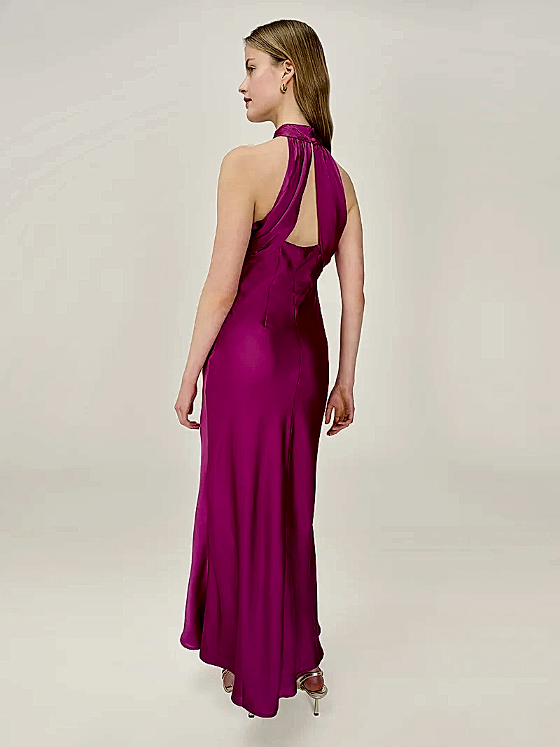 Seychelles Dress in Magenta