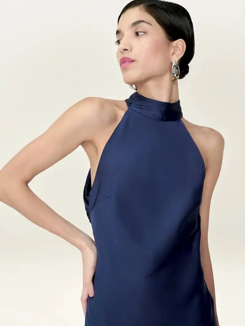Seychelles Dress in Navy