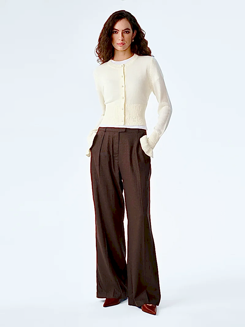 Sylvie Cardigan in White
