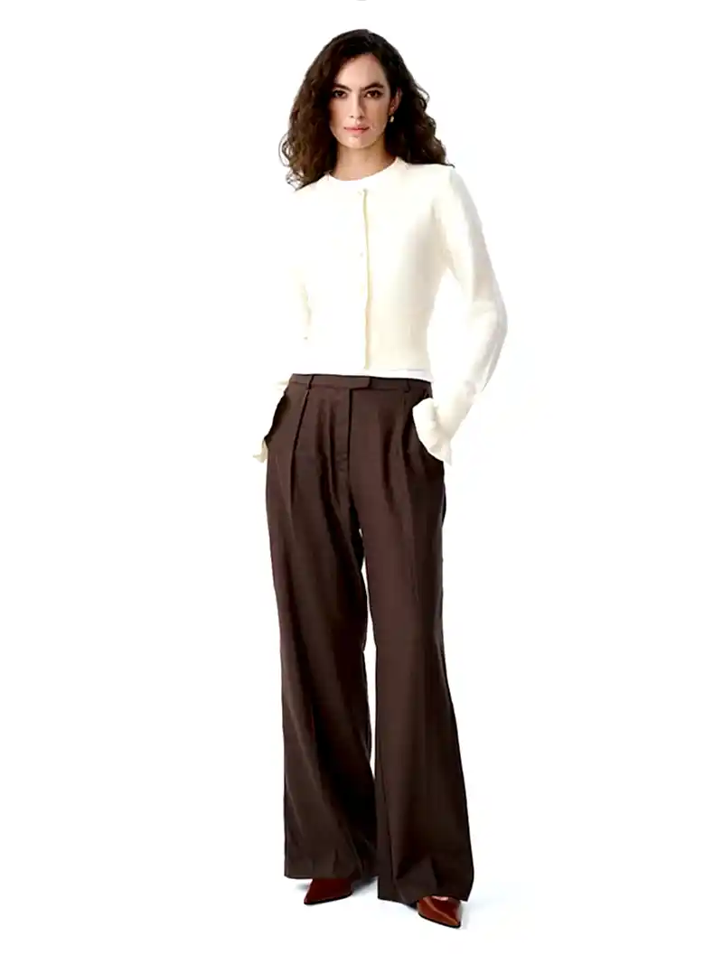 Pearl Trouser in Chocolate