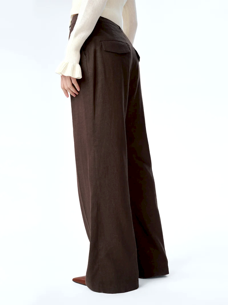 Pearl Trouser in Chocolate