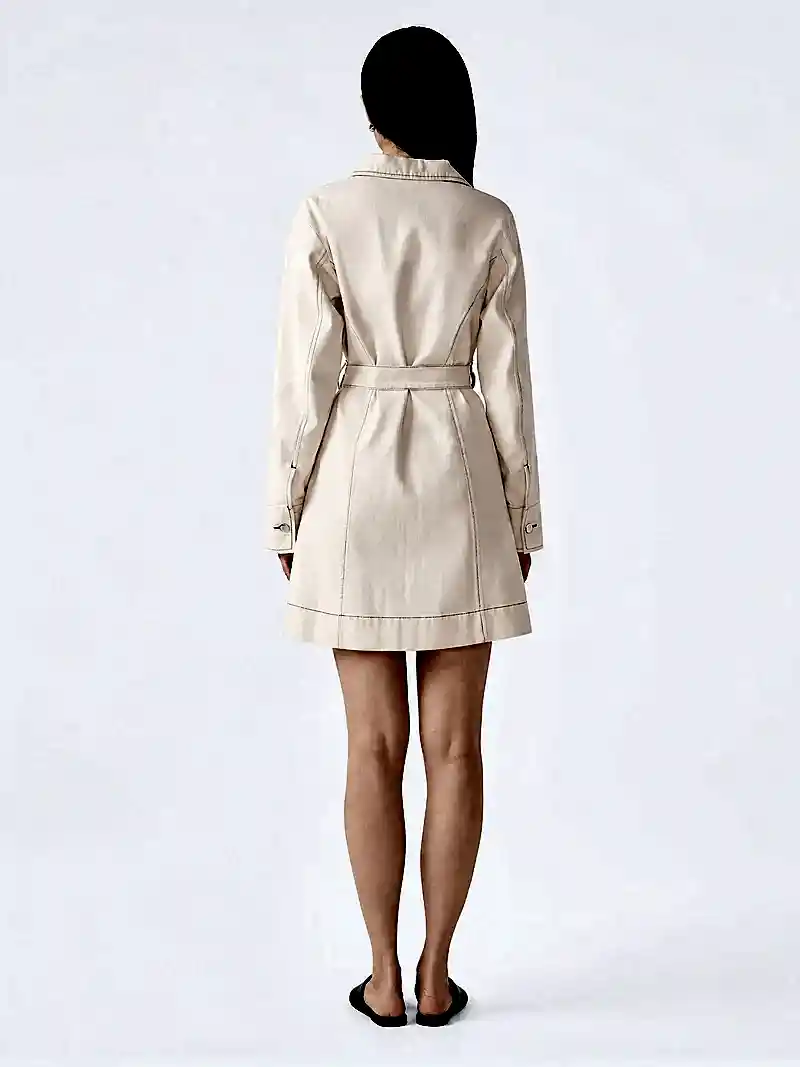Vera Dress in Ecru